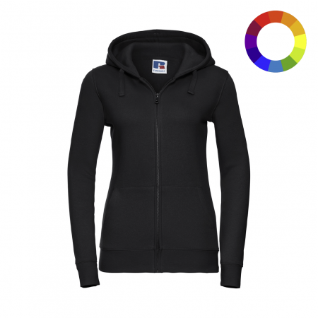 felpa donna russel con zip